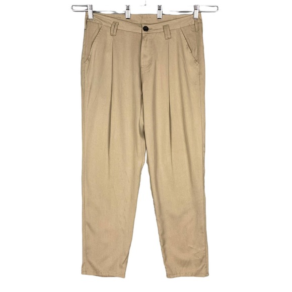 Sundance Westport Brown Pleated Trousers - Picture 1 of 11
